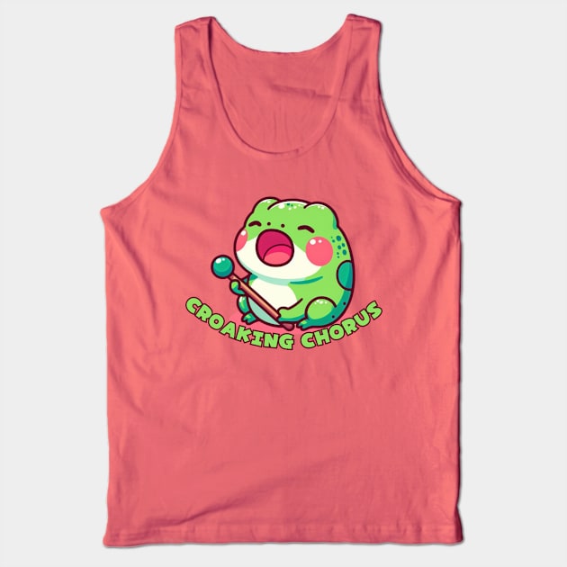 Singing Frog Tank Top by Japanese Fever